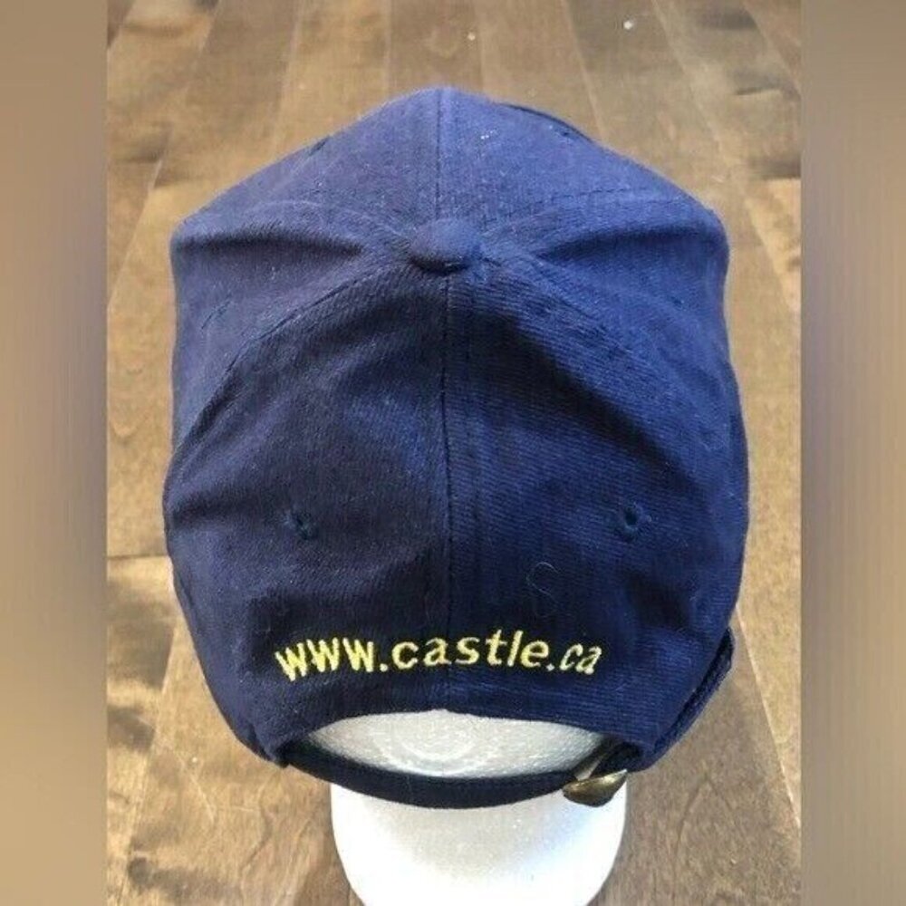 CASTLE blue strapback hat cap - Picture 3 of 5